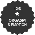 100% Orgasm and Emotion